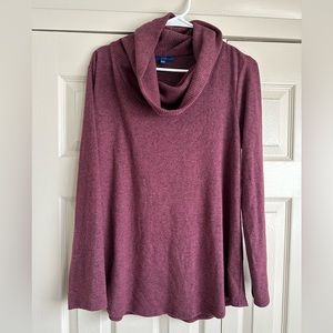 APT 9 Super soft cowl neck sweater size large